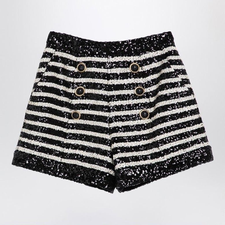 sequined shorts by Selfnex