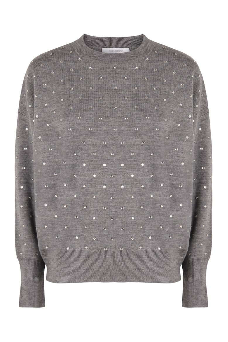 crew-neck wool sweater by Selfnex