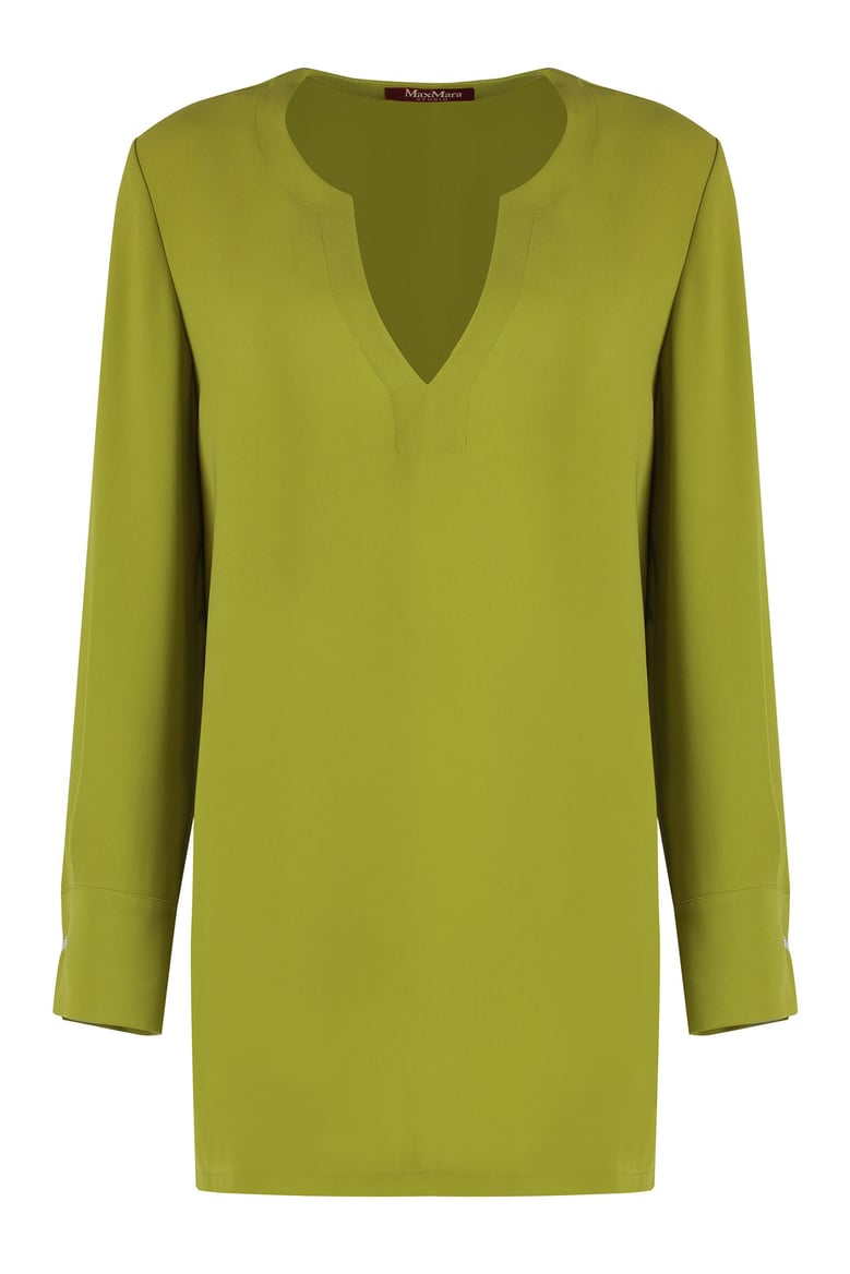 oboli crêpe blouse by Selfnex
