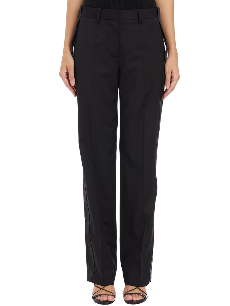 relaxed wool pants by Selfnex