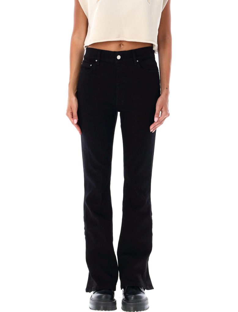 kick flare denim by Selfnex