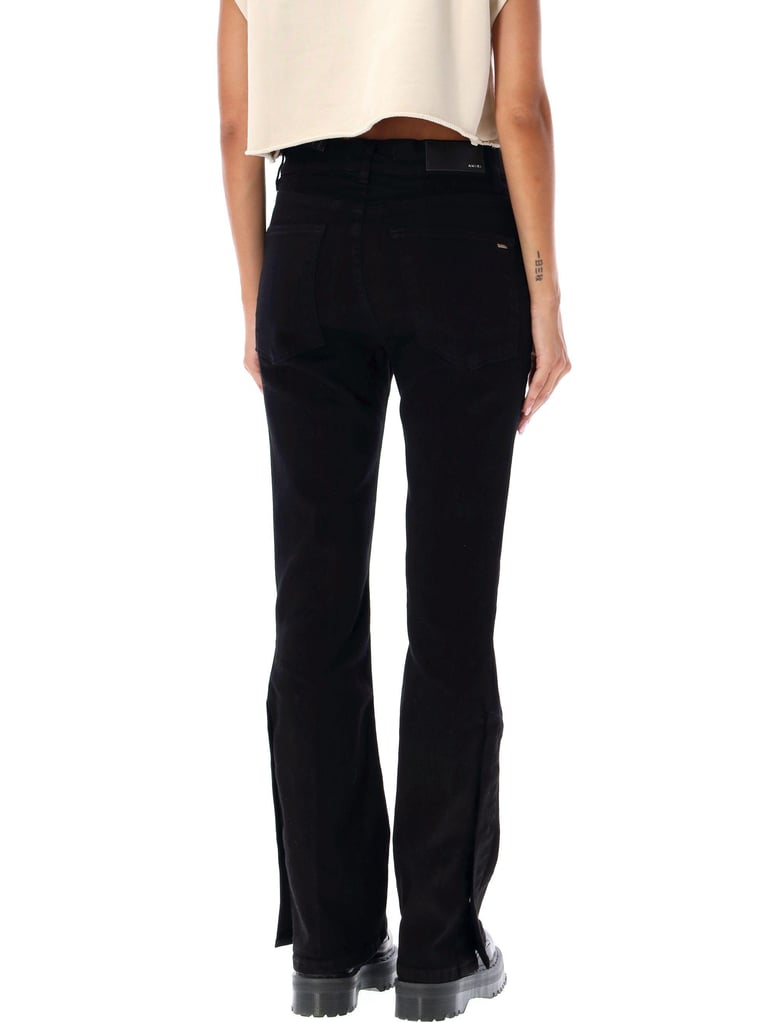 kick flare denim by Selfnex