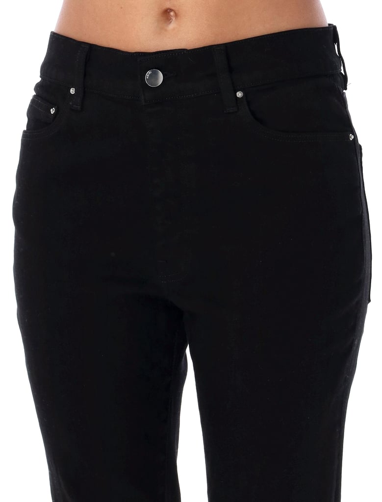 kick flare denim by Selfnex