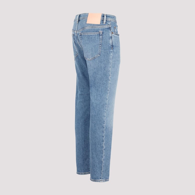 organic cotton denim slim jeans by Selfnex