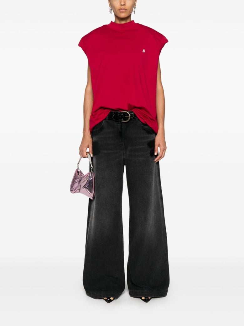 wide-leg denim jeans by Selfnex