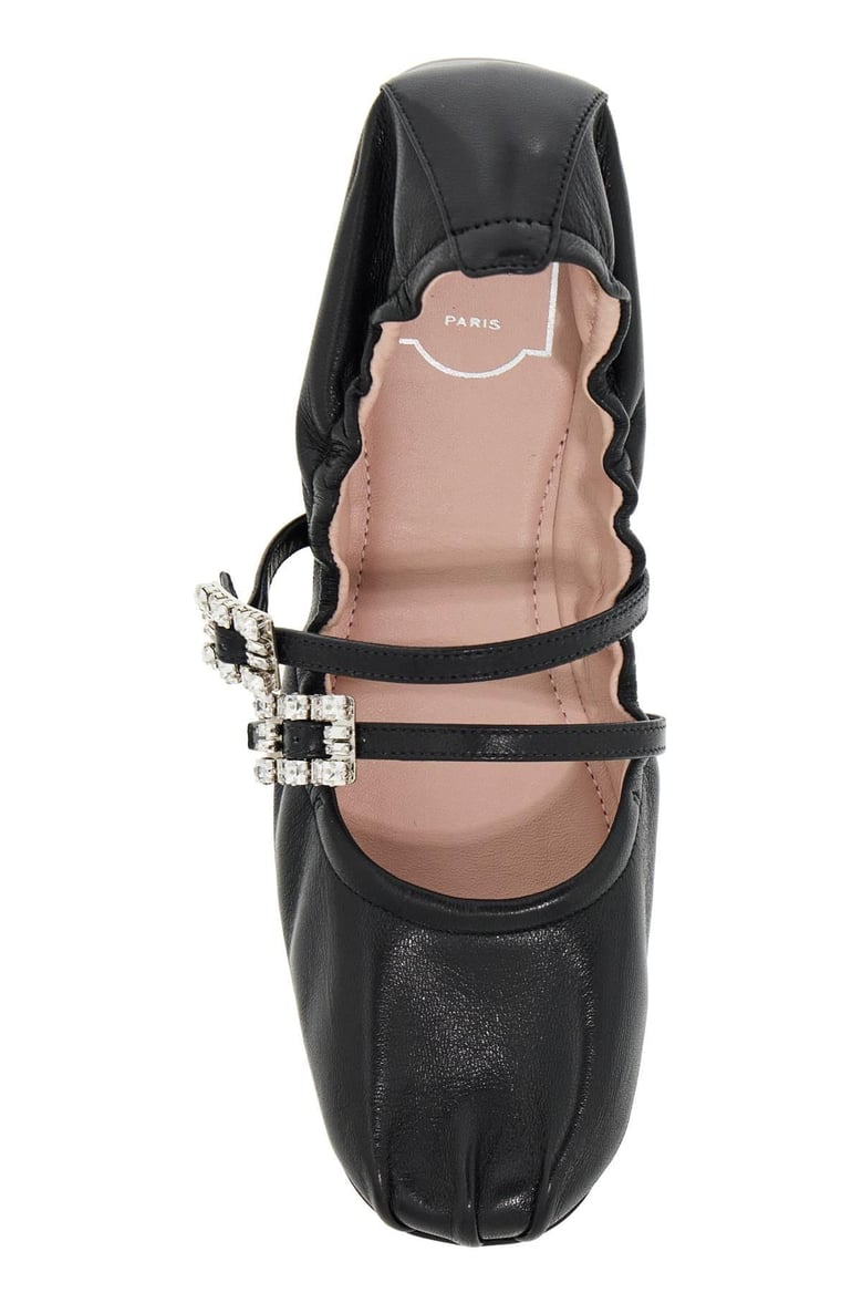 nappa ballerinas with straps by Selfnex