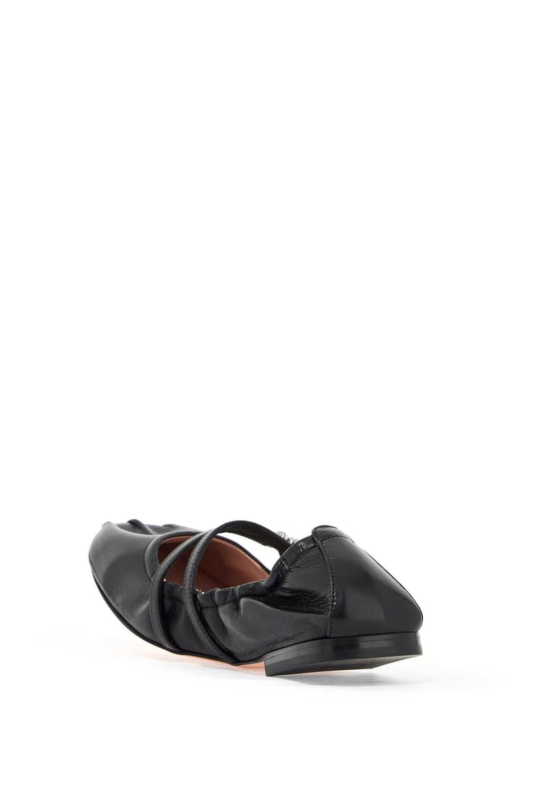 nappa ballerinas with straps by Selfnex