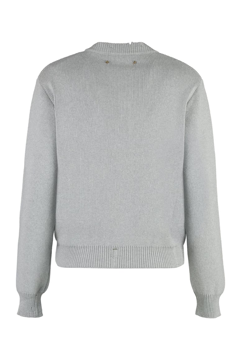cotton crew-neck sweater by Selfnex