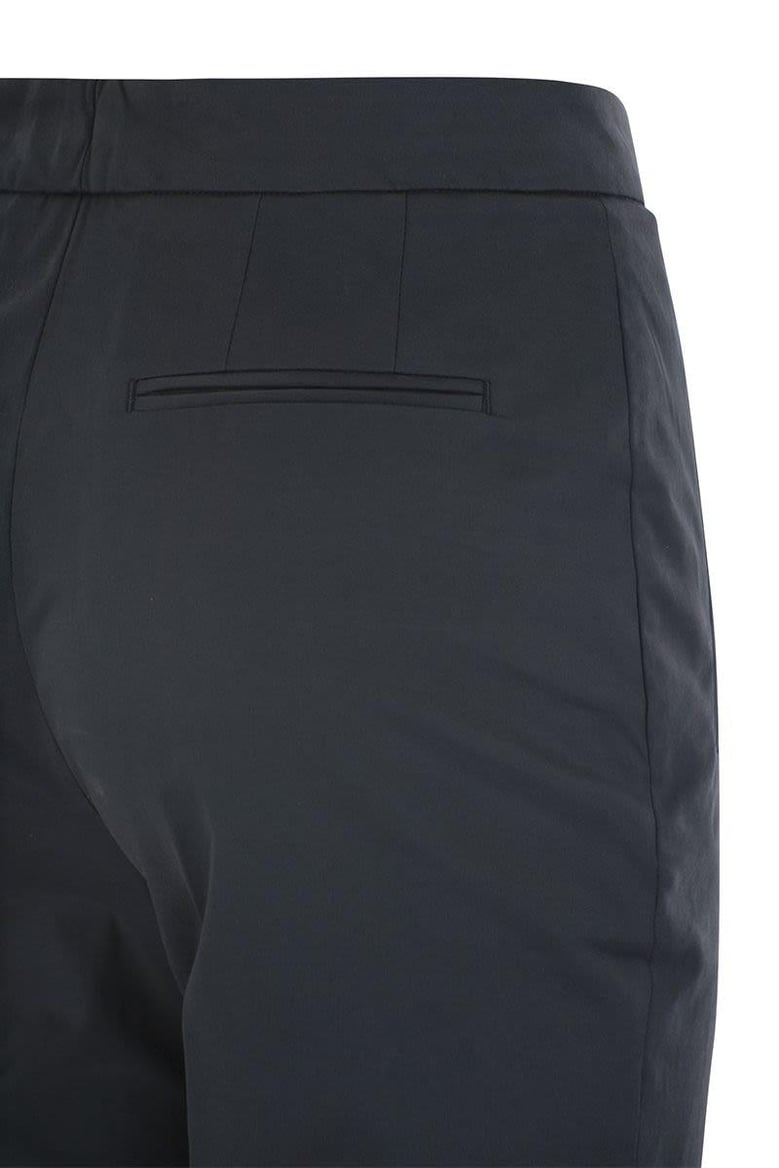 frida - cotton and silk trousers with pleat by Selfnex