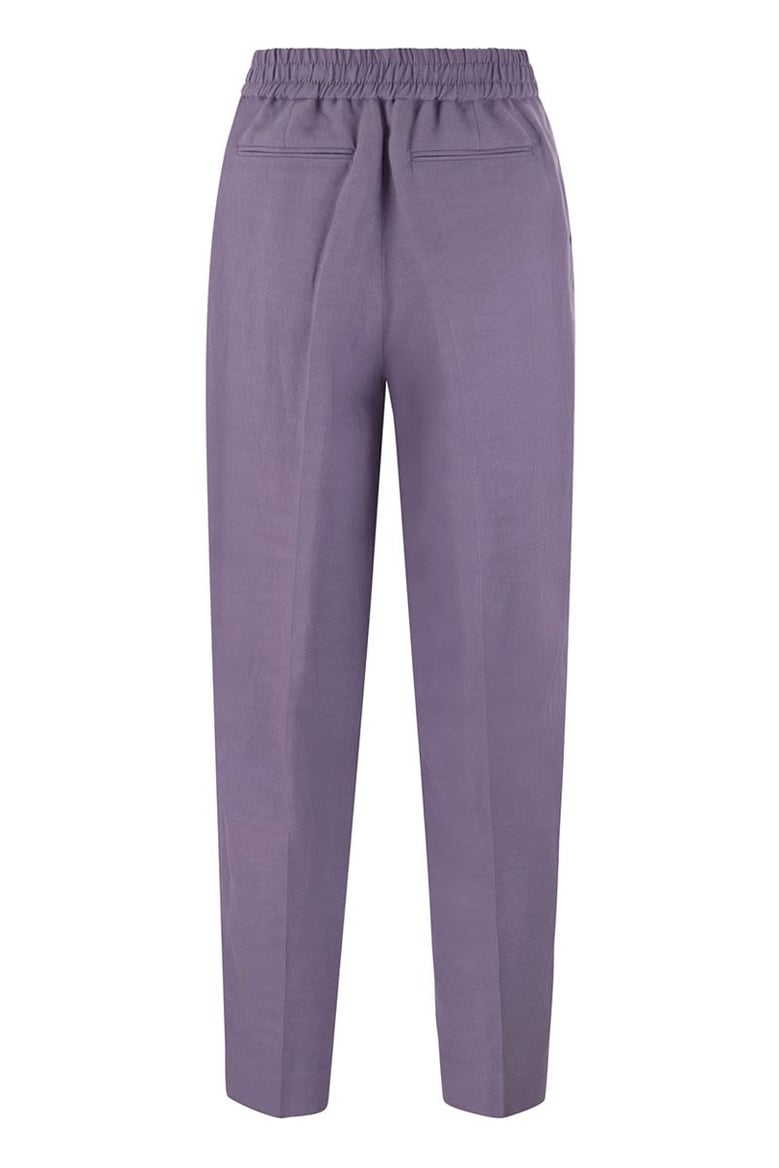 daisy - viscose and linen trousers by Selfnex