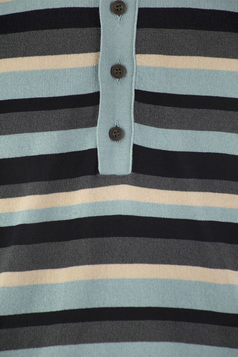 cotton and viscose polo shirt by Selfnex
