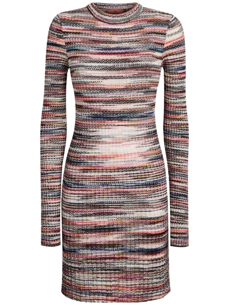 striped short dress by Selfnex