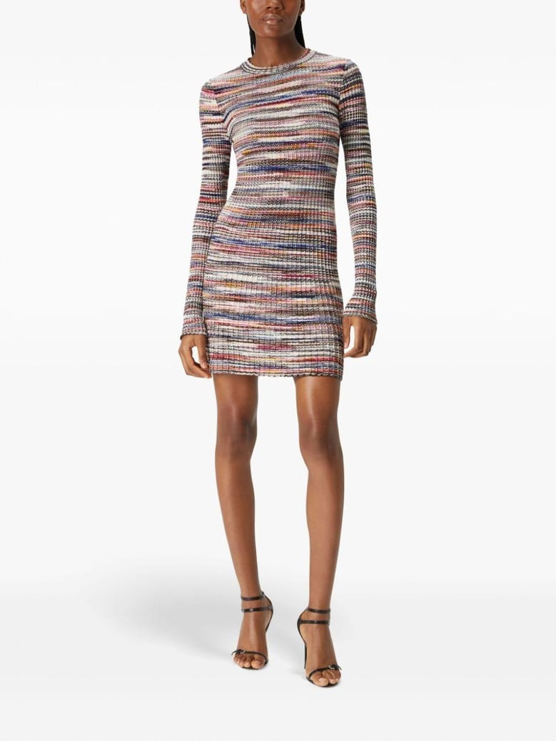 striped short dress by Selfnex
