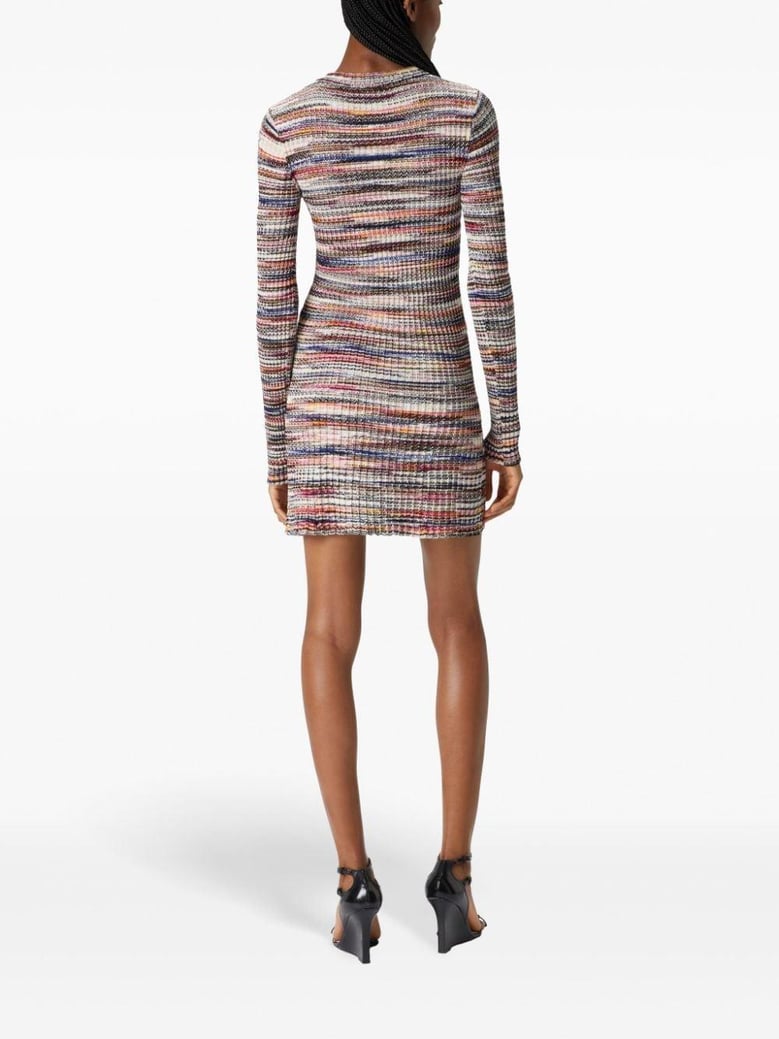 striped short dress by Selfnex