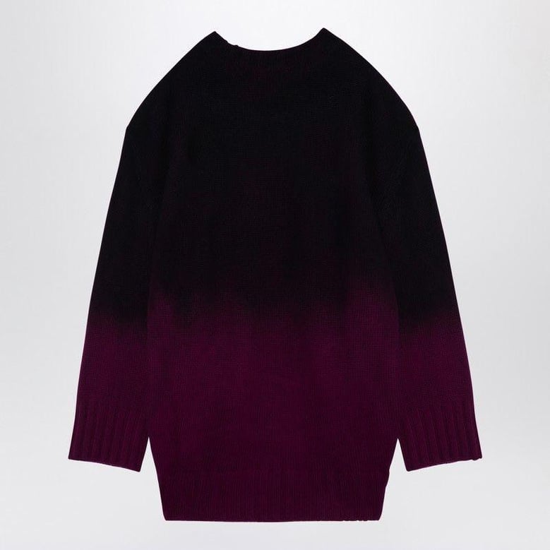 oversized pink degrade jumper by Selfnex