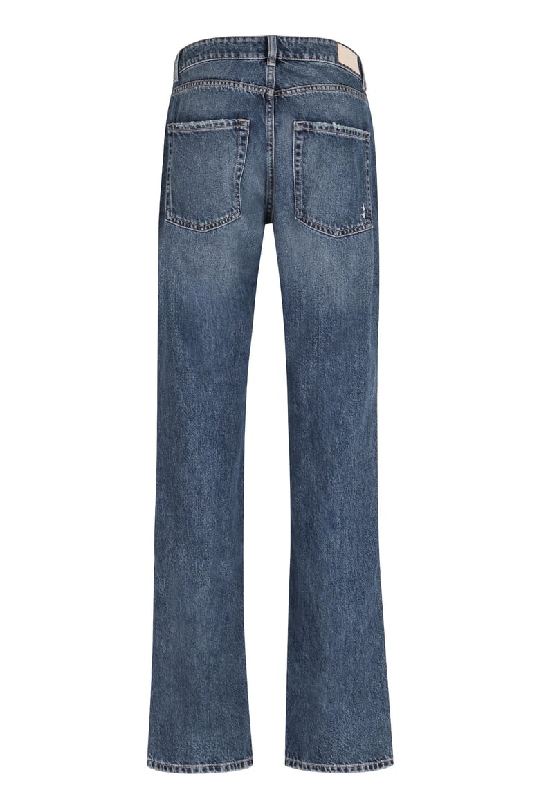 iris straight leg jeans by Selfnex