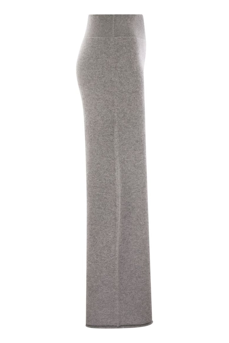 cashmere wide-leg trousers by Selfnex