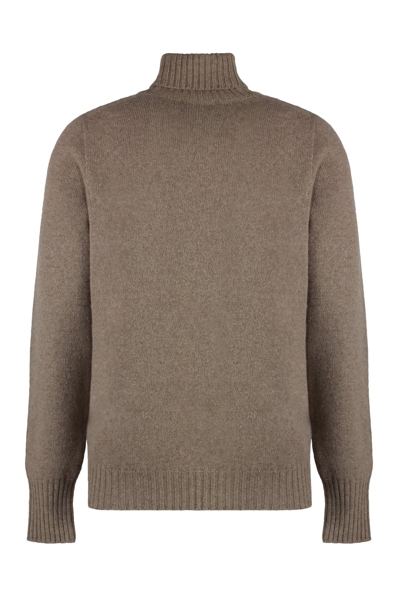 wool turtleneck sweater by Selfnex