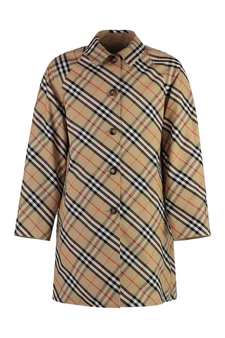 cotton trench coat by Selfnex