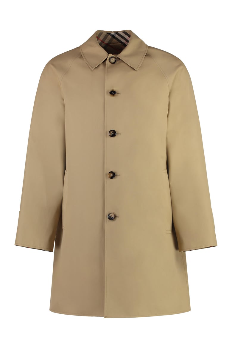cotton trench coat by Selfnex