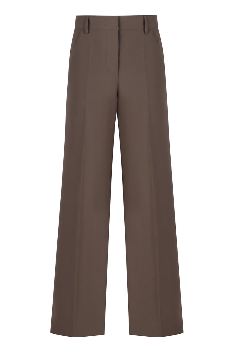 high-waist wide-leg trousers by Selfnex