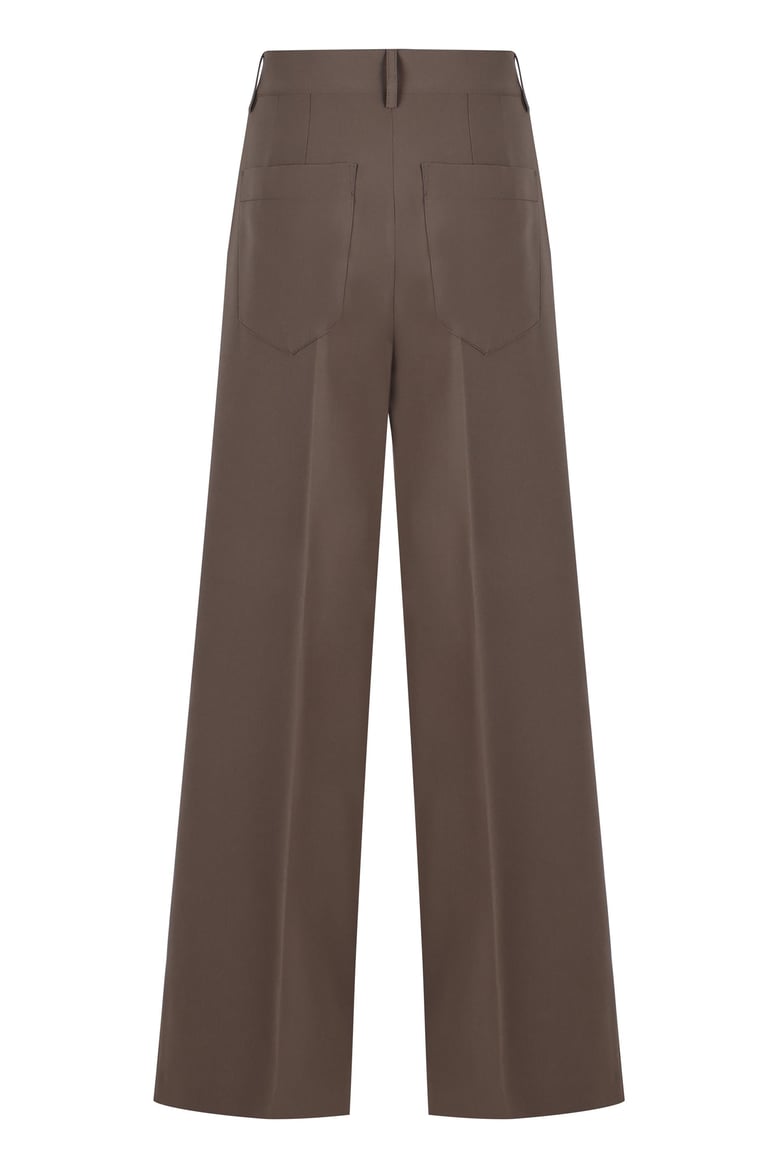 high-waist wide-leg trousers by Selfnex
