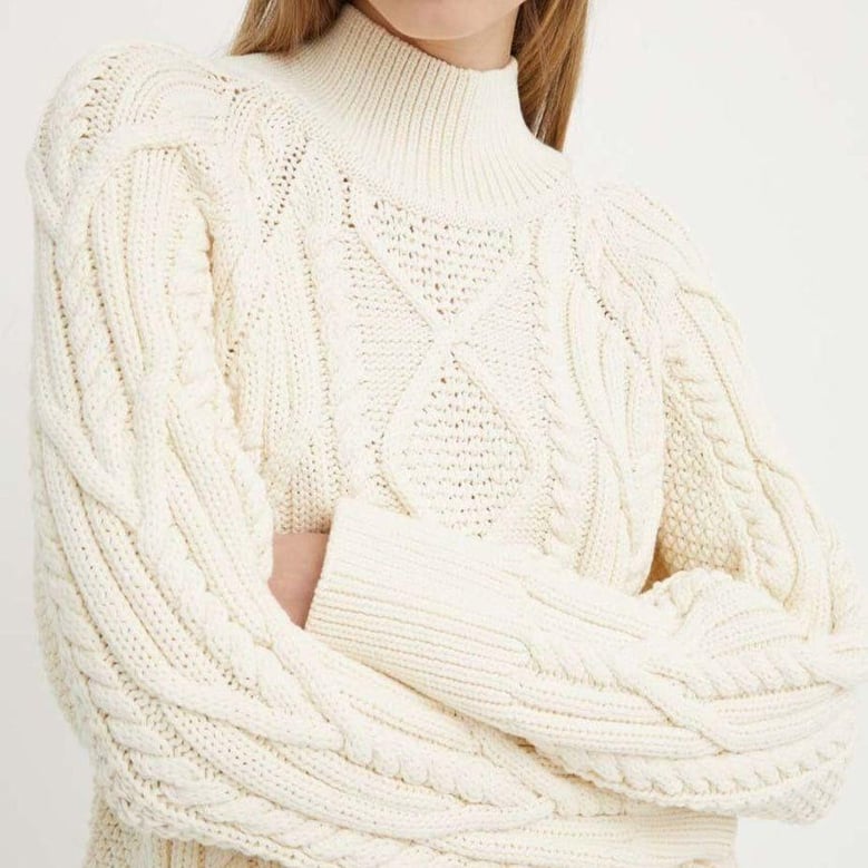 fodela knitwear white by Selfnex