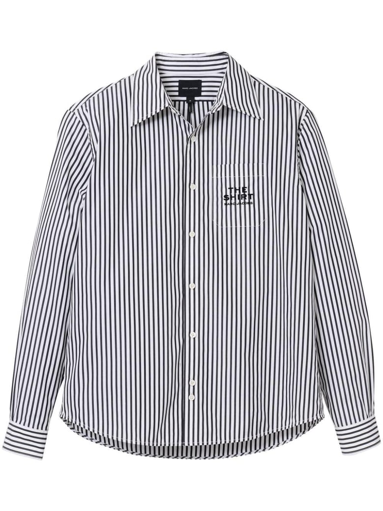striped cotton shirt by Selfnex