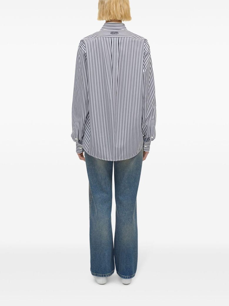 striped cotton shirt by Selfnex