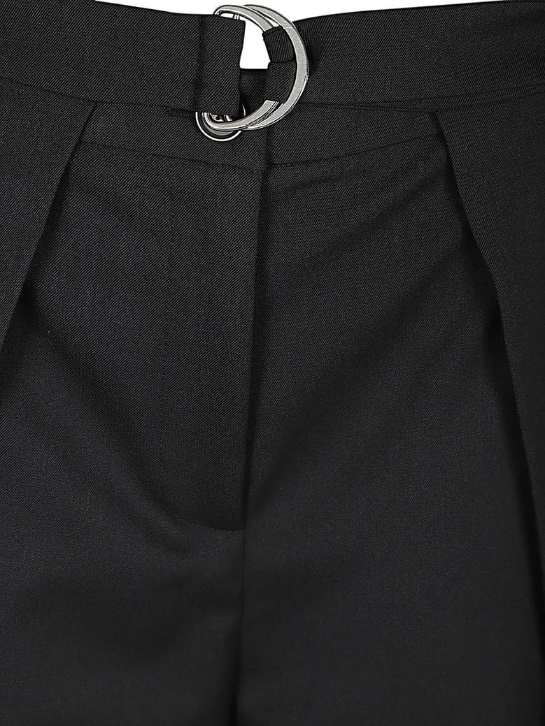 wool twill amelia trousers by Selfnex
