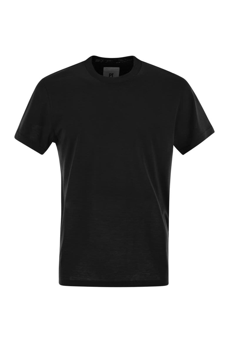 silk and cotton t-shirt by Selfnex