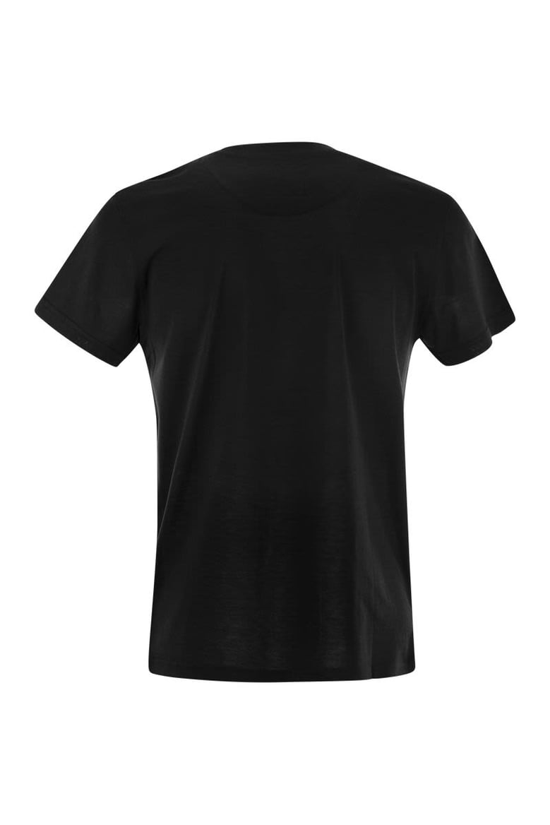 silk and cotton t-shirt by Selfnex