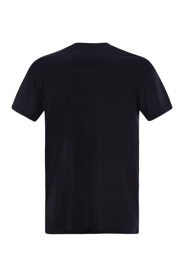 silk and cotton t-shirt by Selfnex