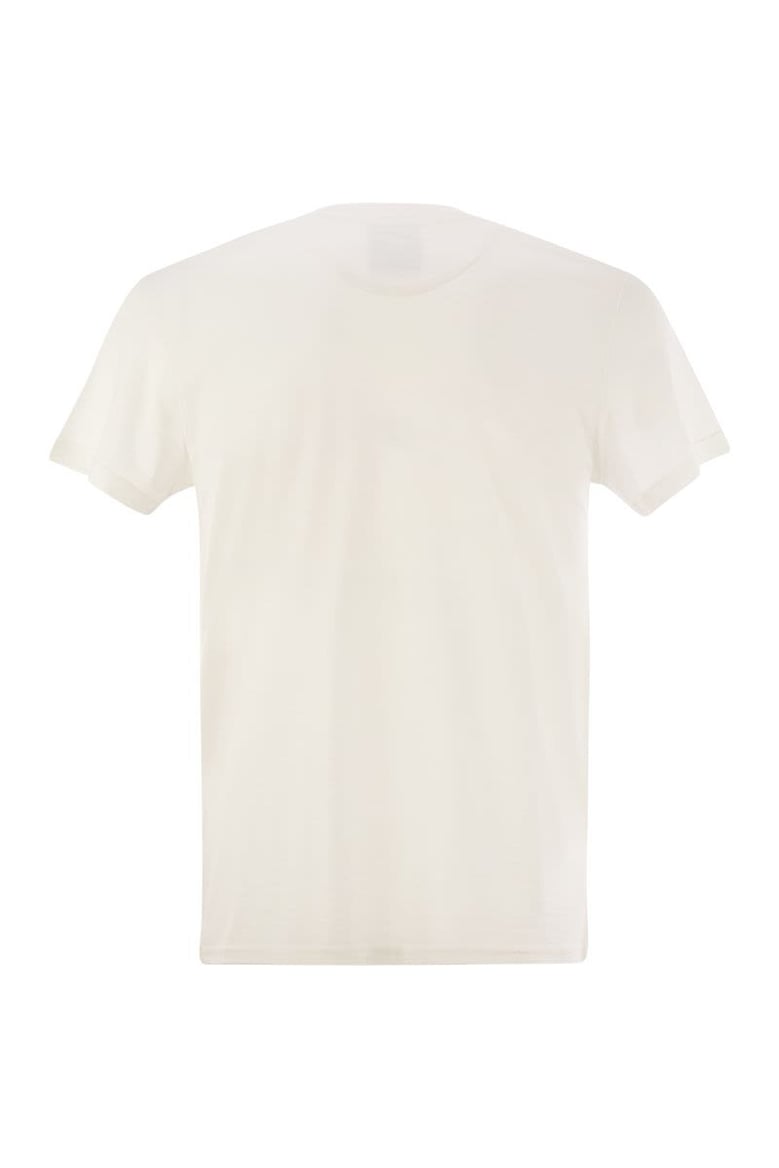 silk and cotton t-shirt by Selfnex