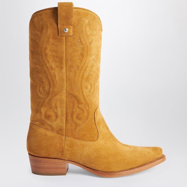 brown cowboy boots by Selfnex