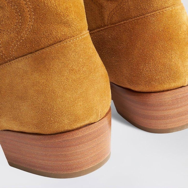 brown cowboy boots by Selfnex