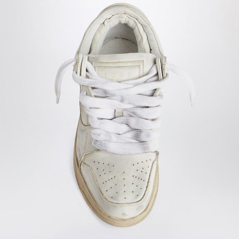 vintage dirty white sneakers by Selfnex