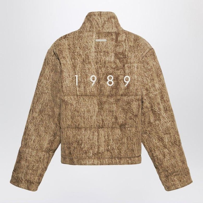 flock denim puffer 1989 camo by Selfnex
