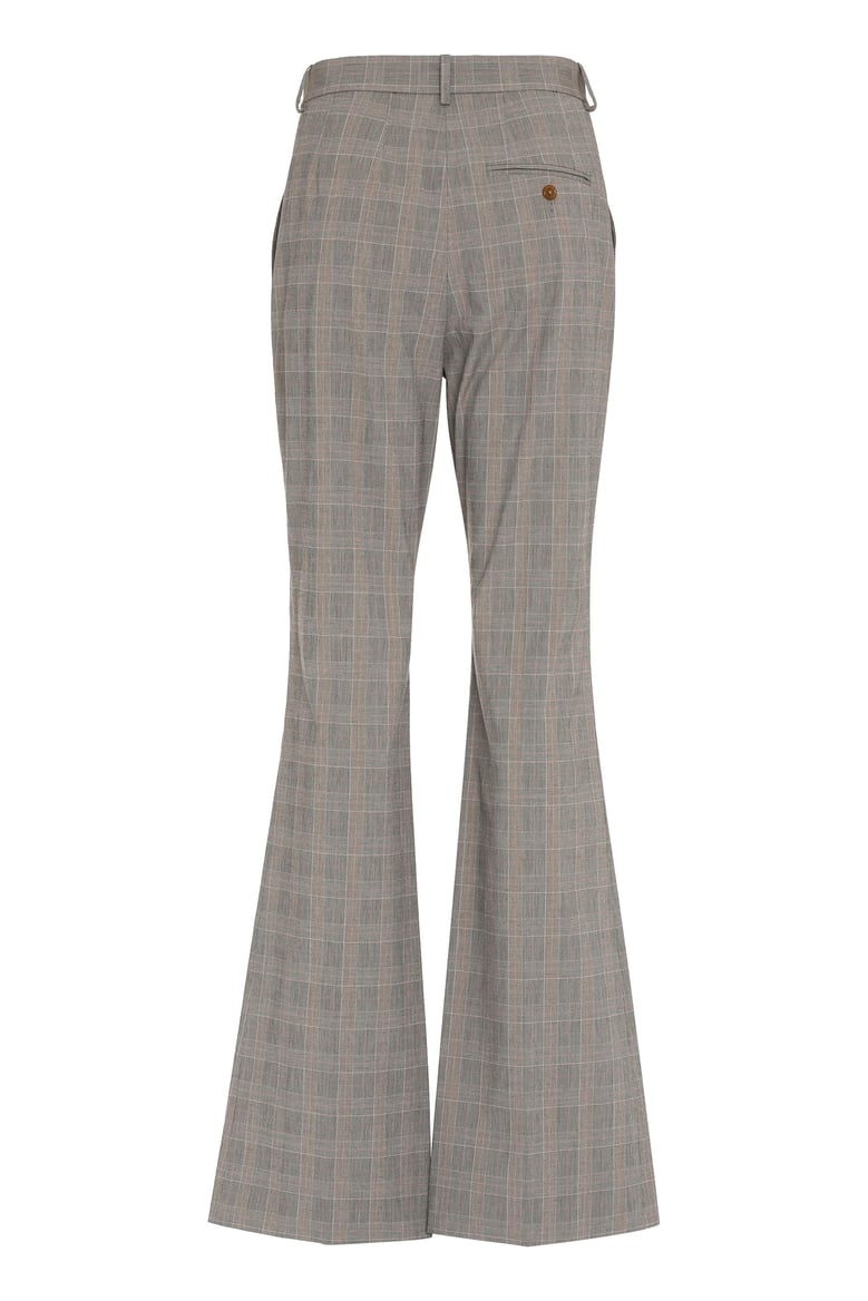 ray prince-of-wales checked trousers by Selfnex