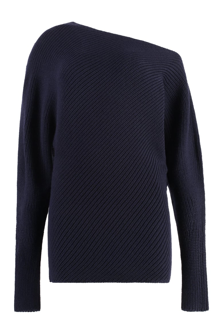 wool blend pullover by Selfnex