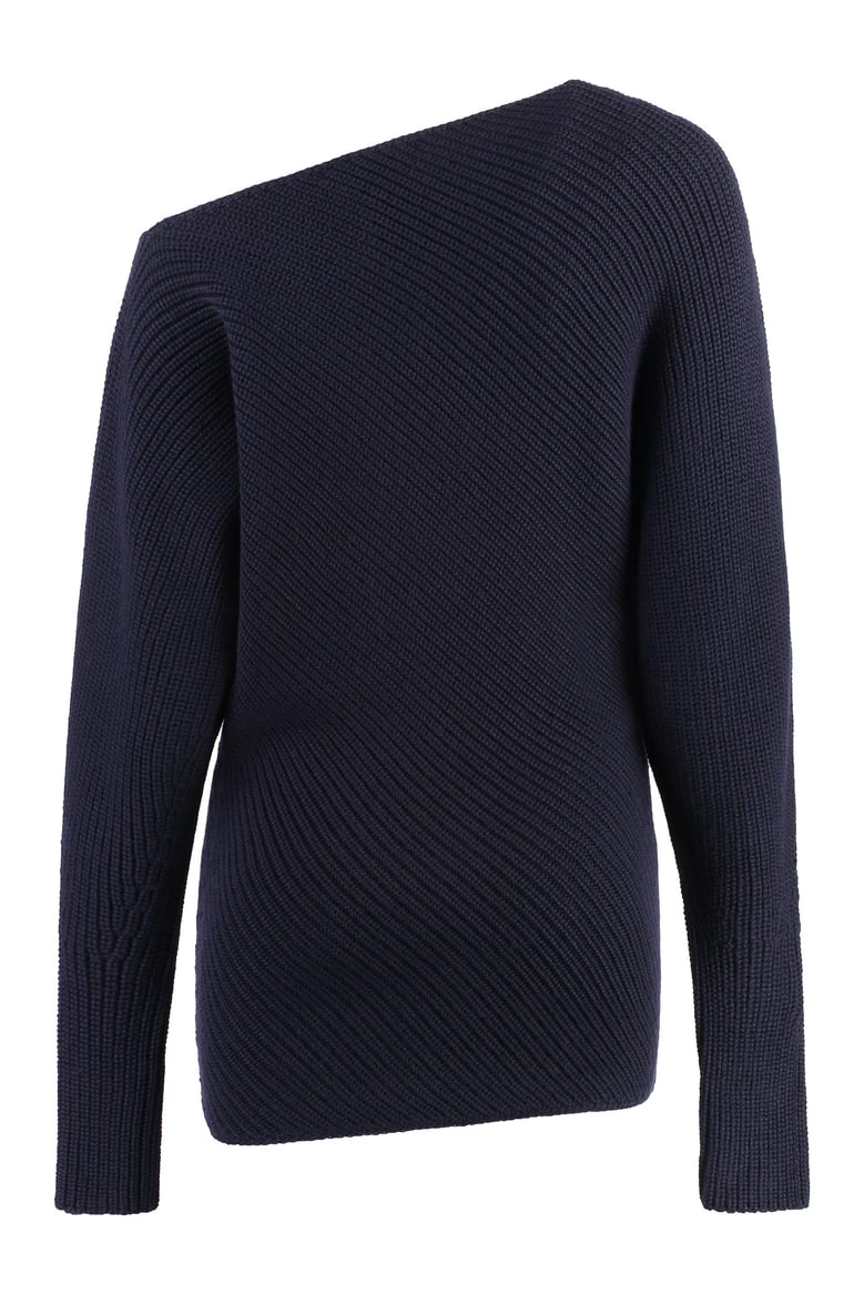 wool blend pullover by Selfnex