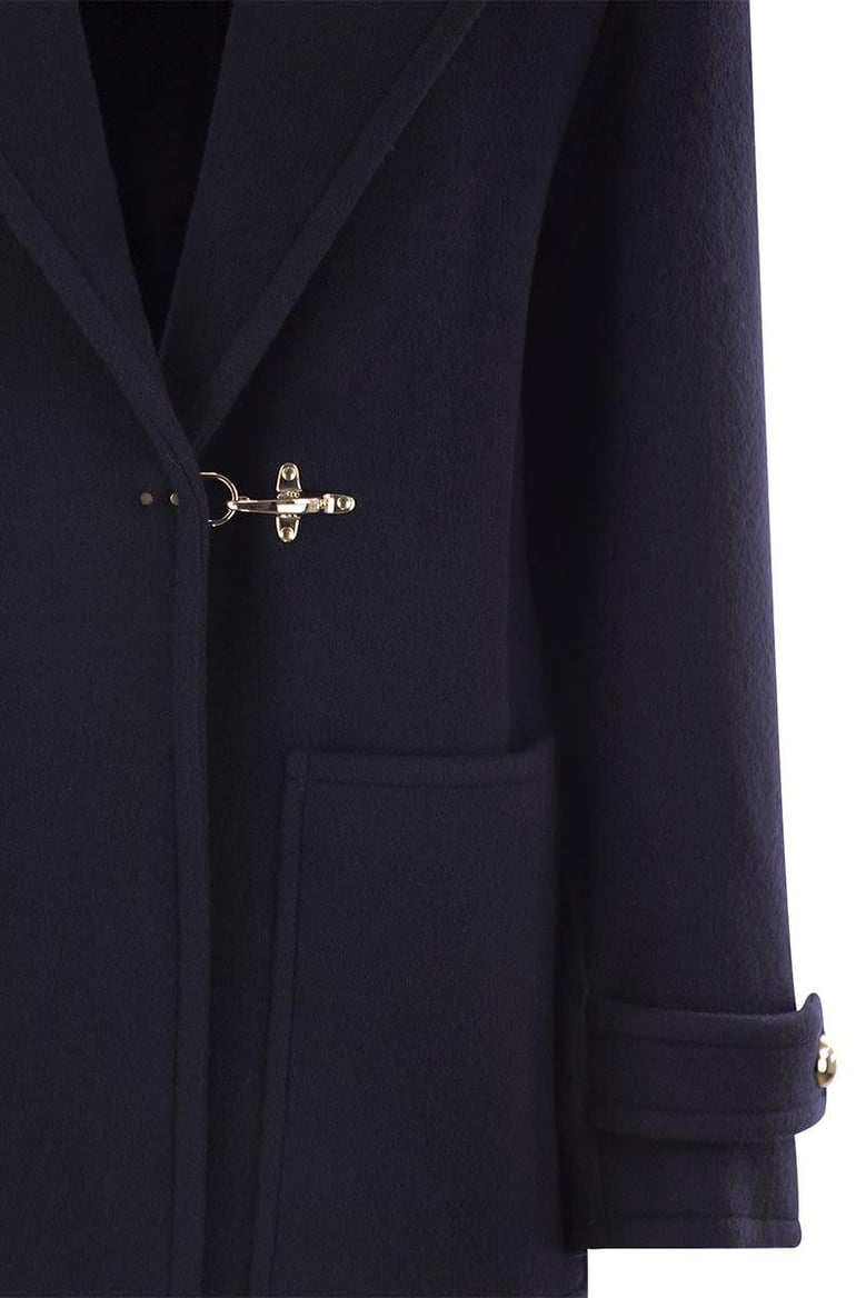 wool and cashmere coat by Selfnex