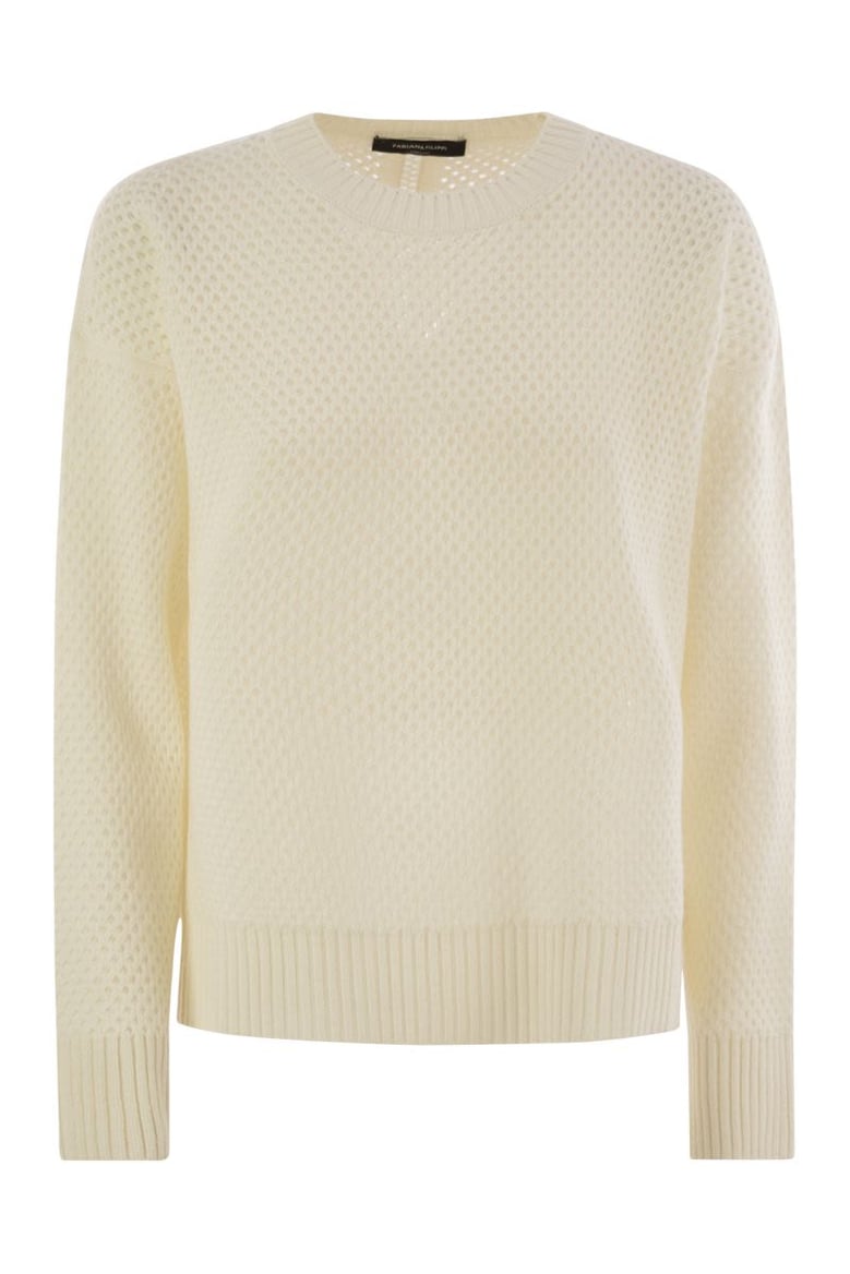 platinum crew-neck jersey by Selfnex