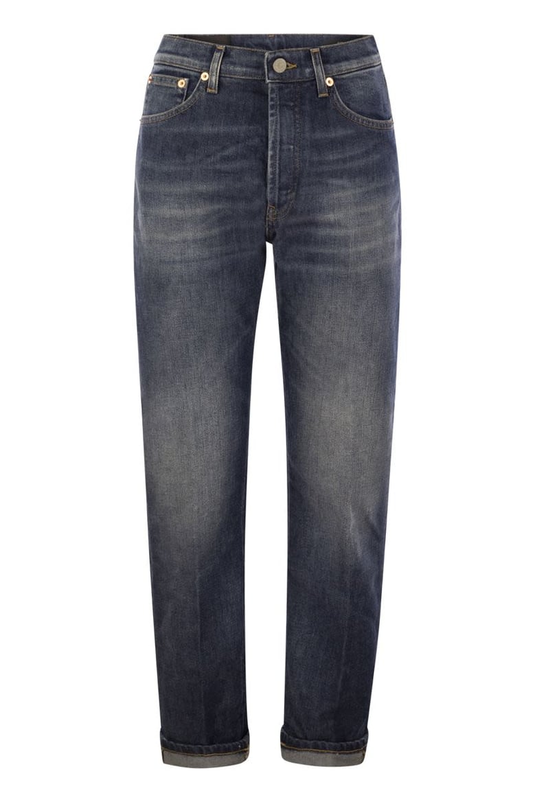icon - five pocket denim trousers by Selfnex