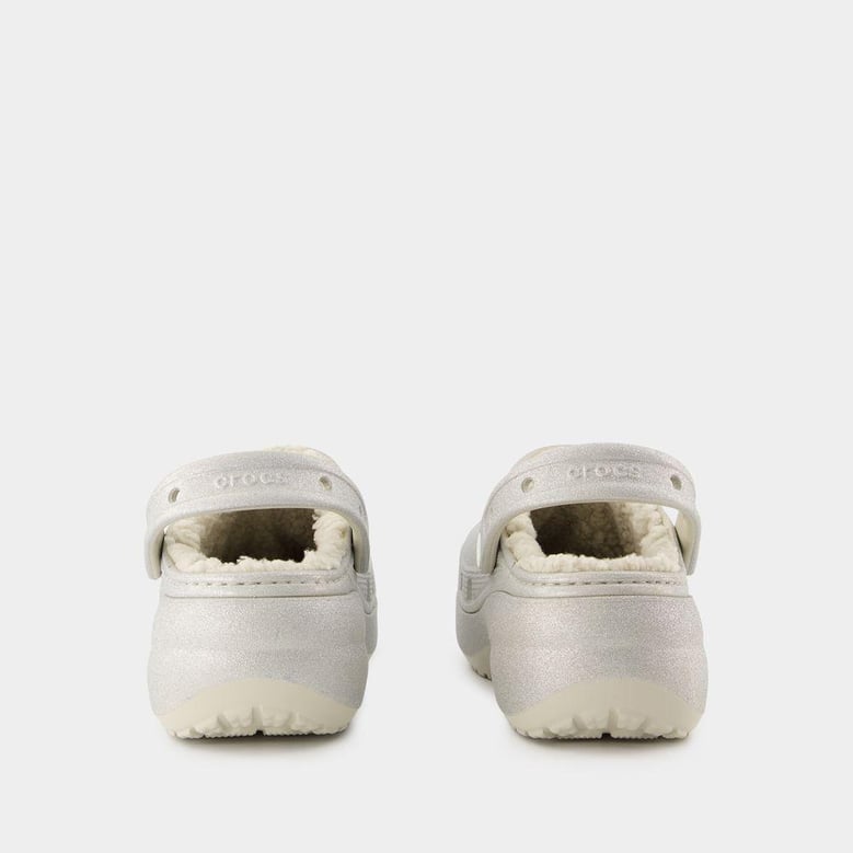 classic platform glitter sandals by Selfnex