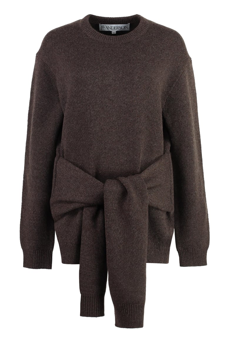 long sleeve crew-neck sweater by Selfnex