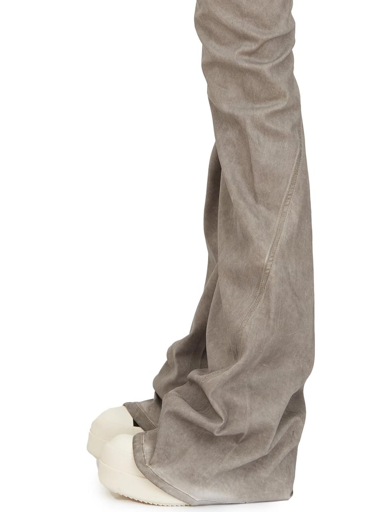 pantaloni in denim bias bootcut dust by Selfnex