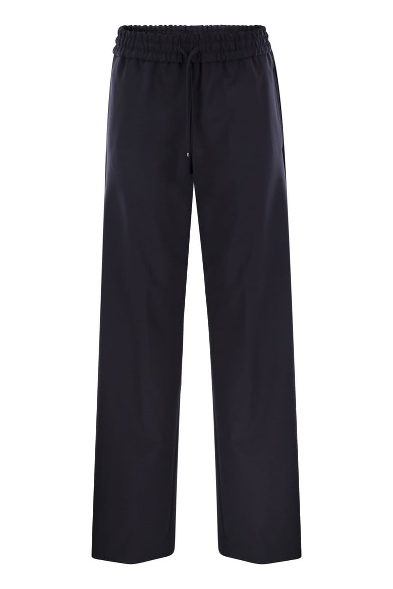 marisol - gabardine jogger trousers by Selfnex