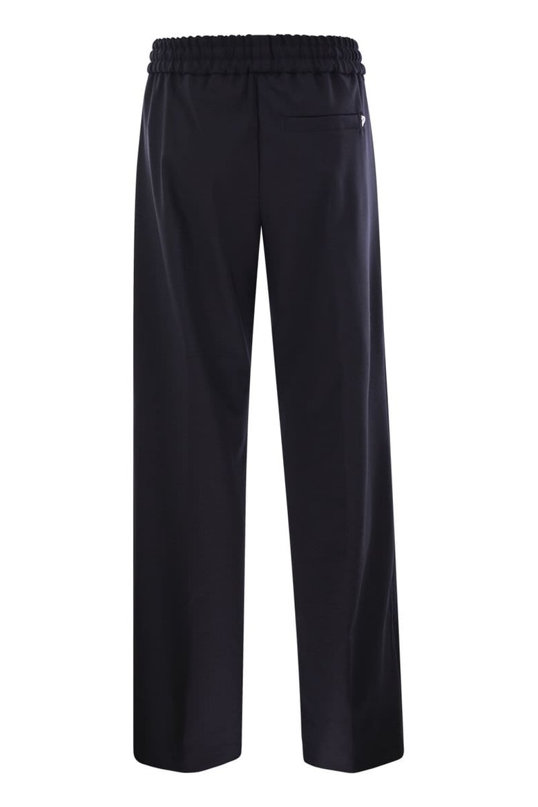 marisol - gabardine jogger trousers by Selfnex