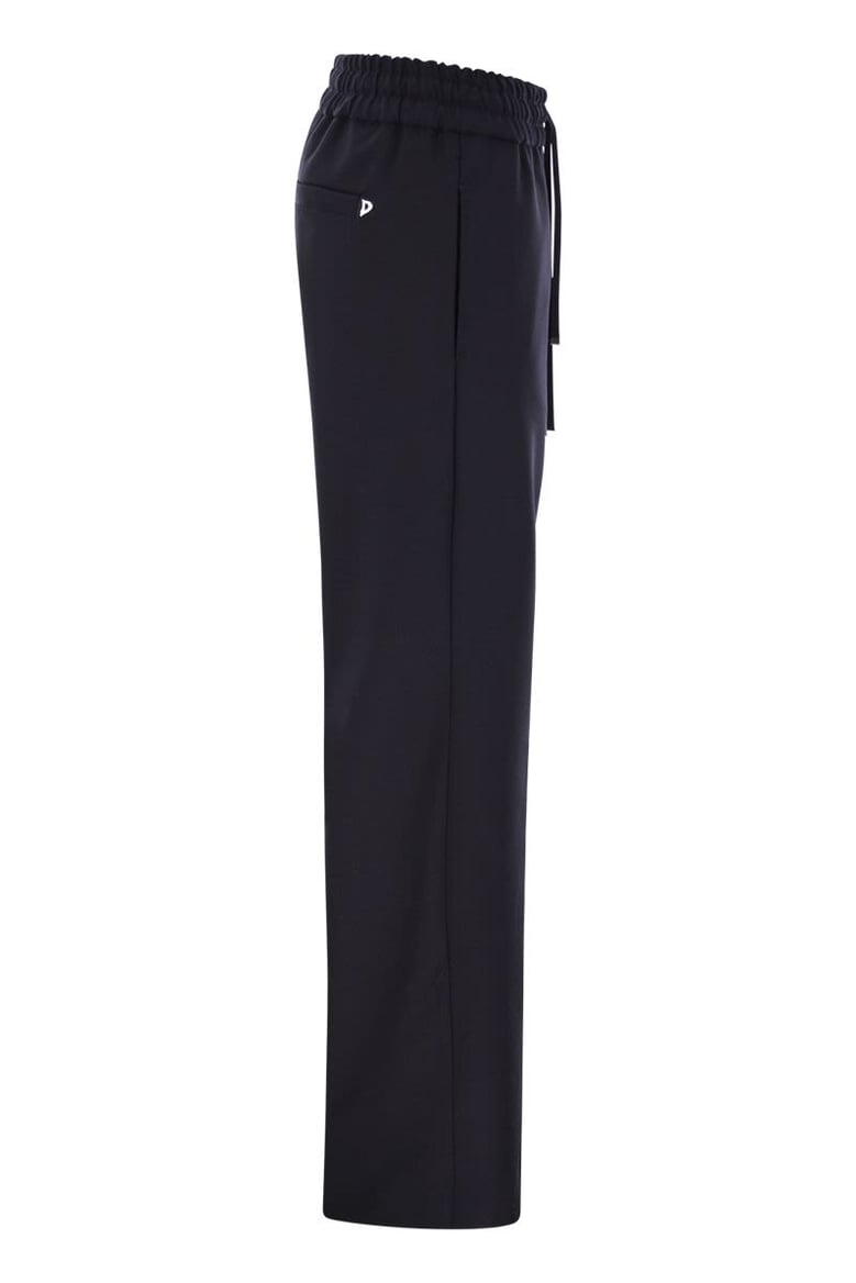 marisol - gabardine jogger trousers by Selfnex